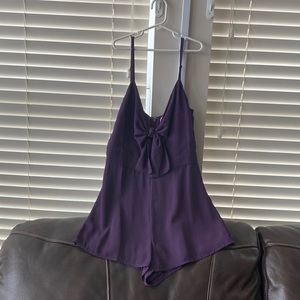 Purple Wild Honey Romper